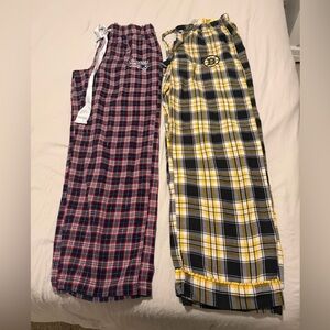 Boston bruins and patriots pajama pants